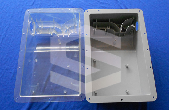 Electronic cover injection mold