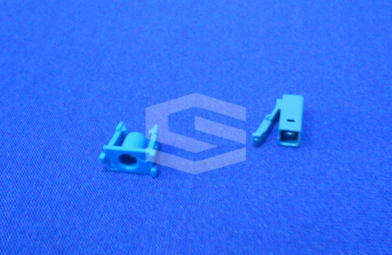 Fiber optic part injection mold